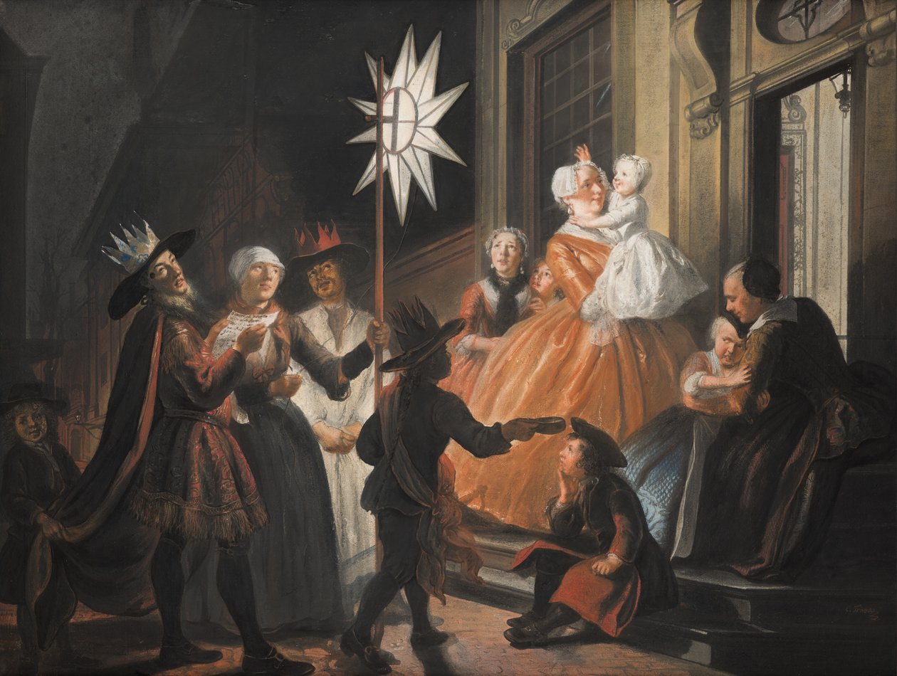 Singing Round the Star tolvte natt av Cornelis Troost