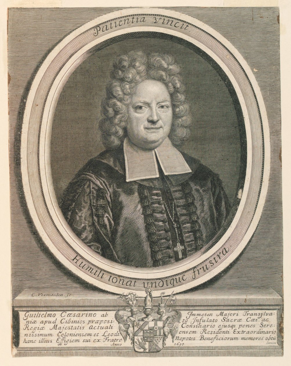 Portrett av William Caesar av Cornelis Vermeulen