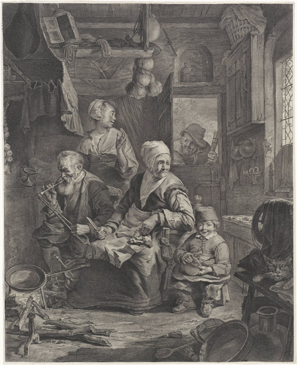 pannekakemaker av Cornelis Visscher (II)