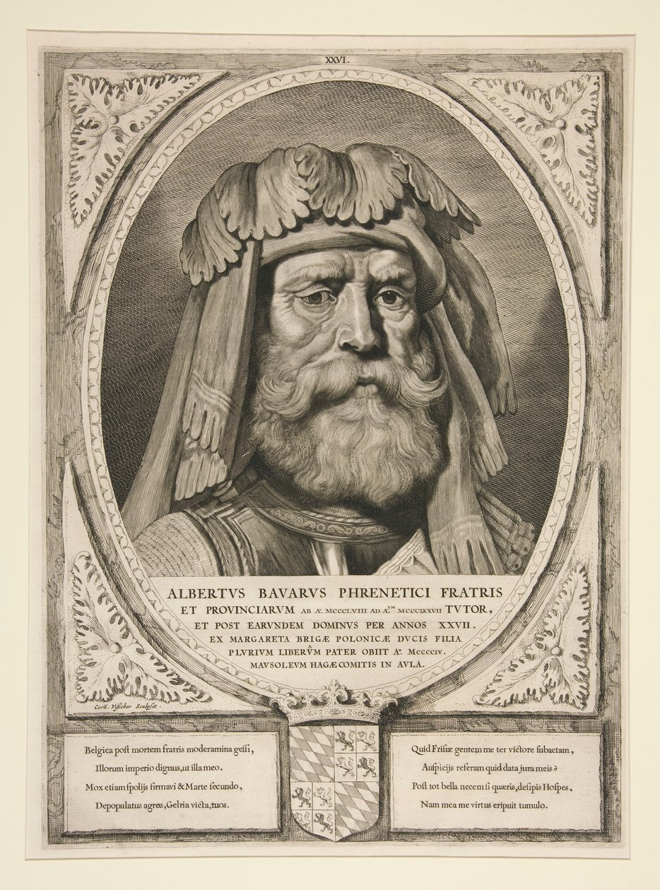 Albertvs Bavarvs Phrenetici Fratris/ et Provinciarvm av Cornelis Visscher
