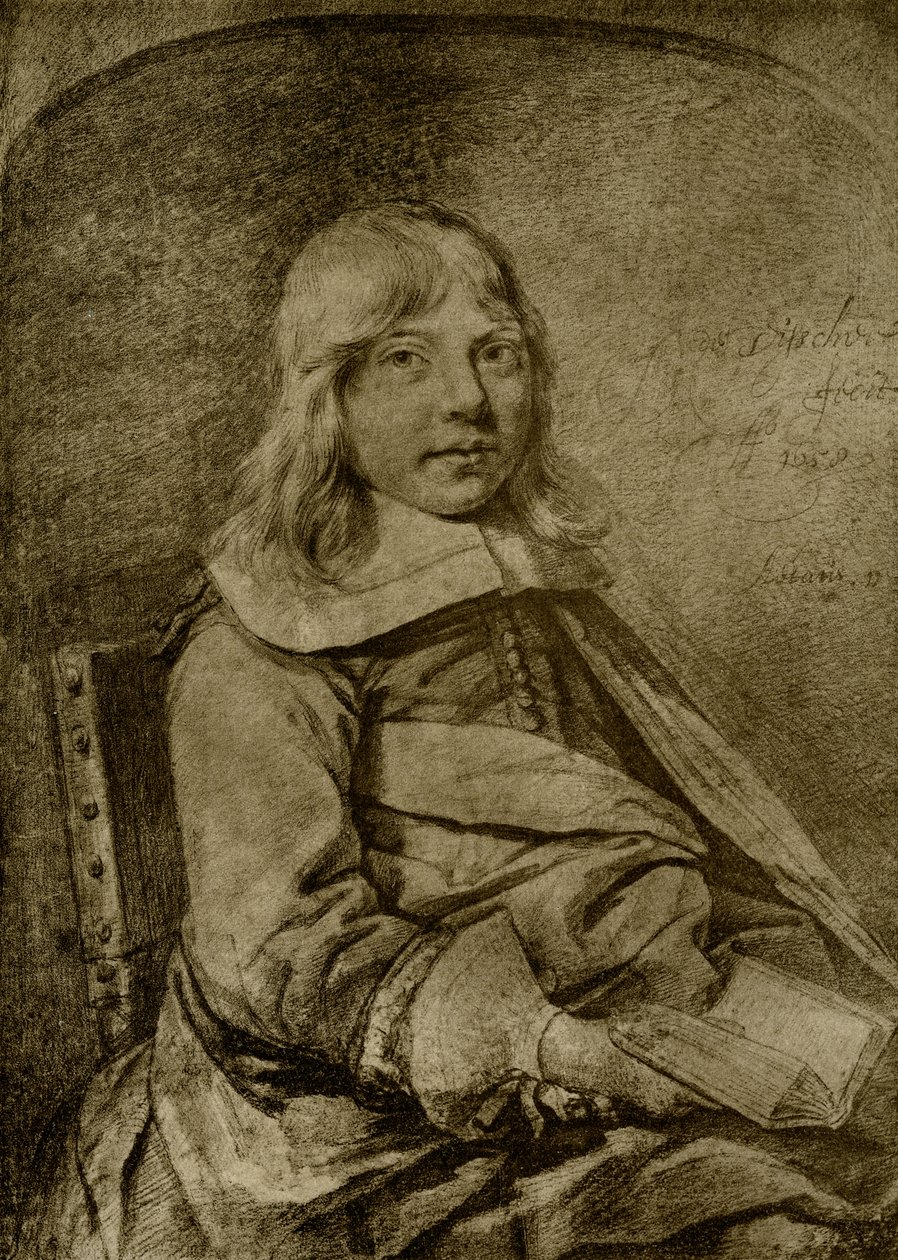 Portrett av en elleve år gammel gutt av Cornelis Visscher