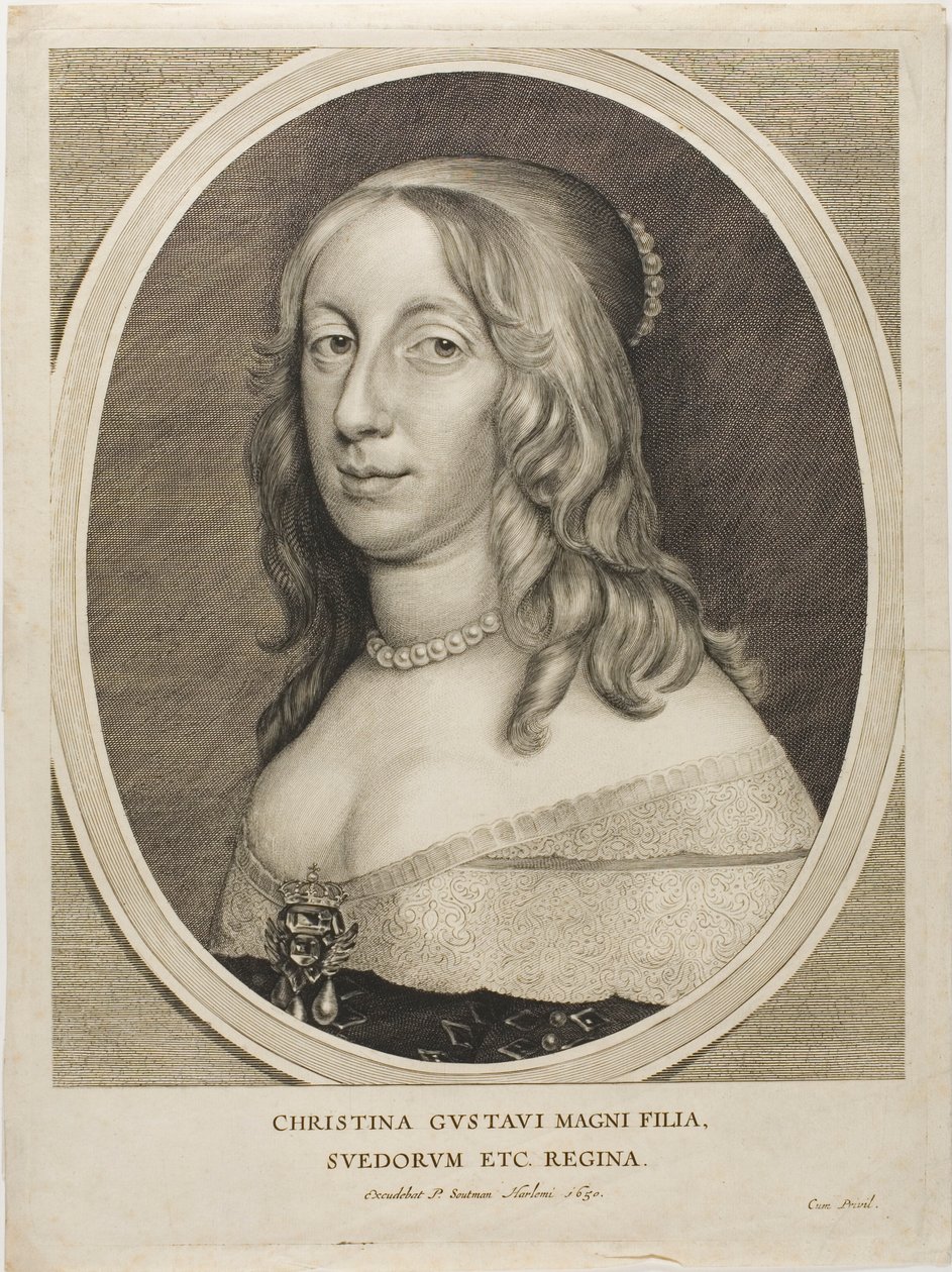 Dronning Kristina av Sverige av Cornelis Visscher