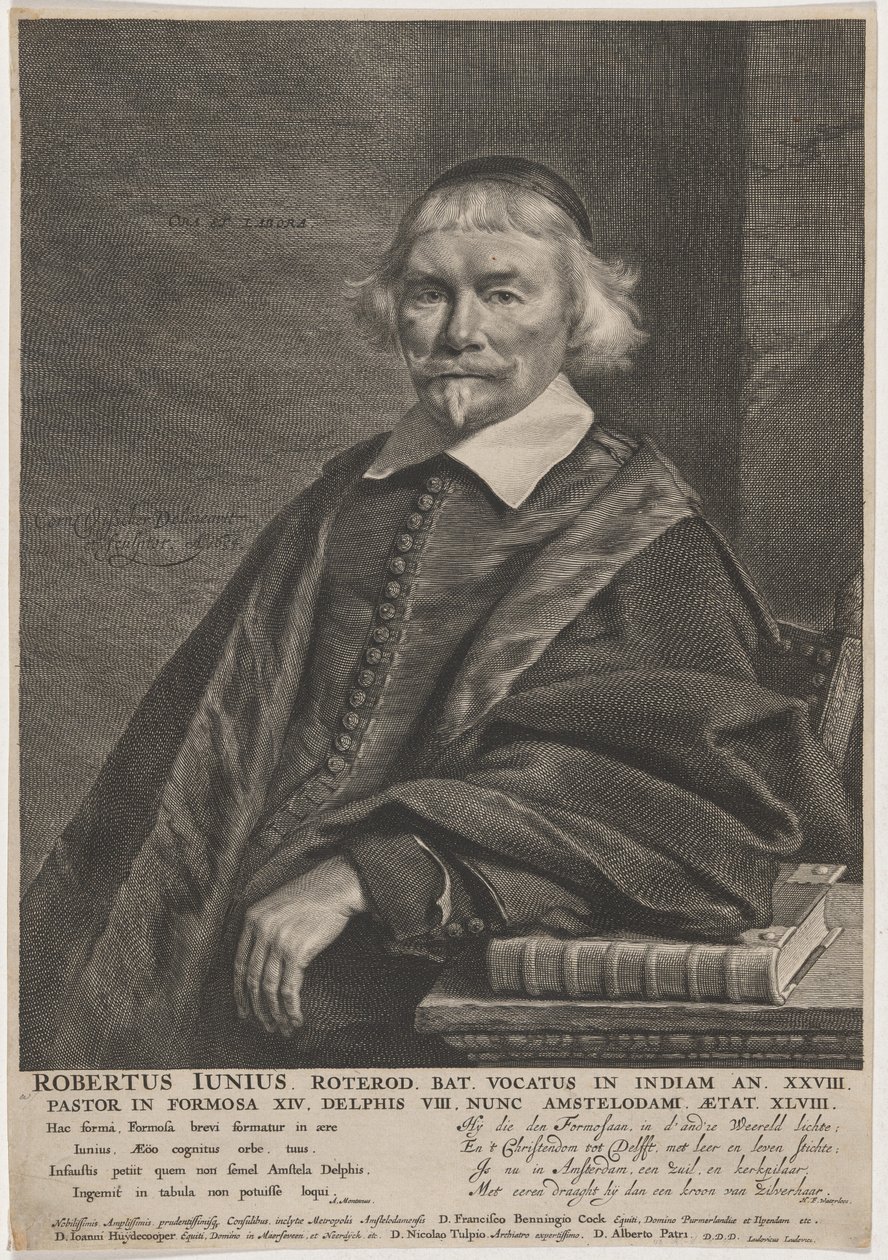 Robert Junius av Cornelis Visscher
