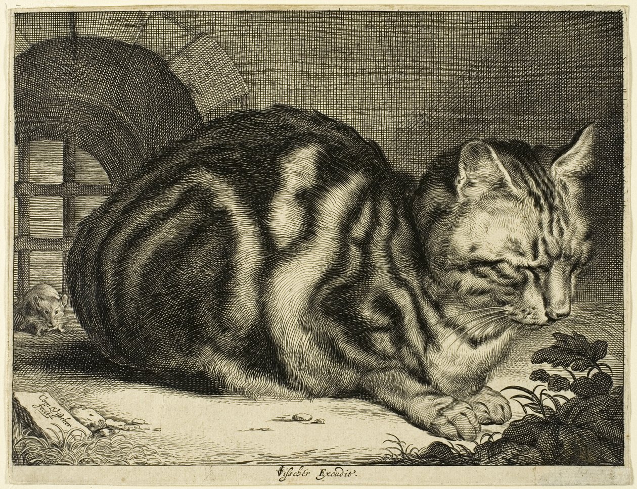 Den store katten av Cornelis Visscher