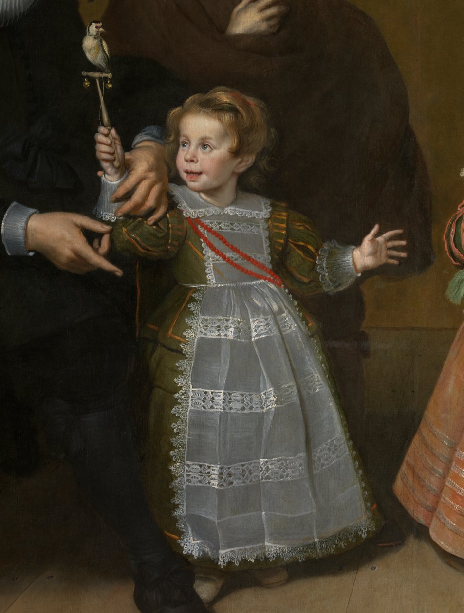 Portrett av en familie av Cornelis de (follower of) Vos