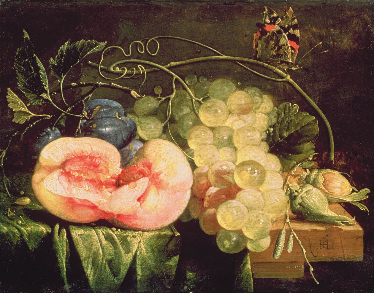 Stilleben med frukt, 1600-tallet av Cornelis de Heem