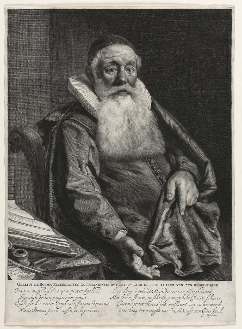 Gellius de Bouma av Cornelis de Visscher