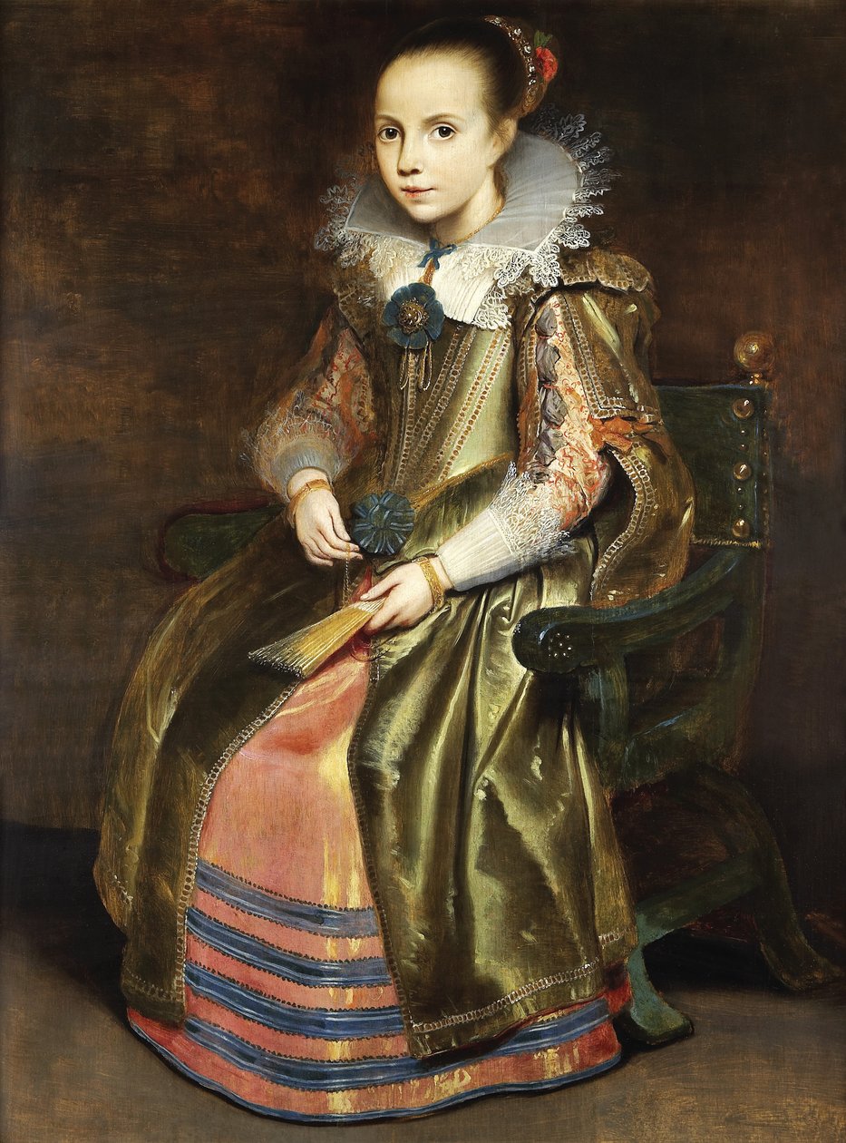 Cornelia eller Elisabeth Vekemans, 1625. av Cornelis de Vos