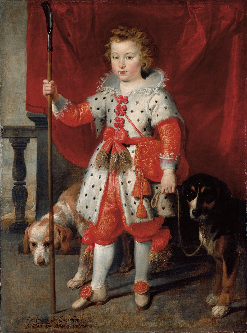 Portrett av en gutt, tradisjonelt kalt Francois de Boisschot av Cornelis de Vos