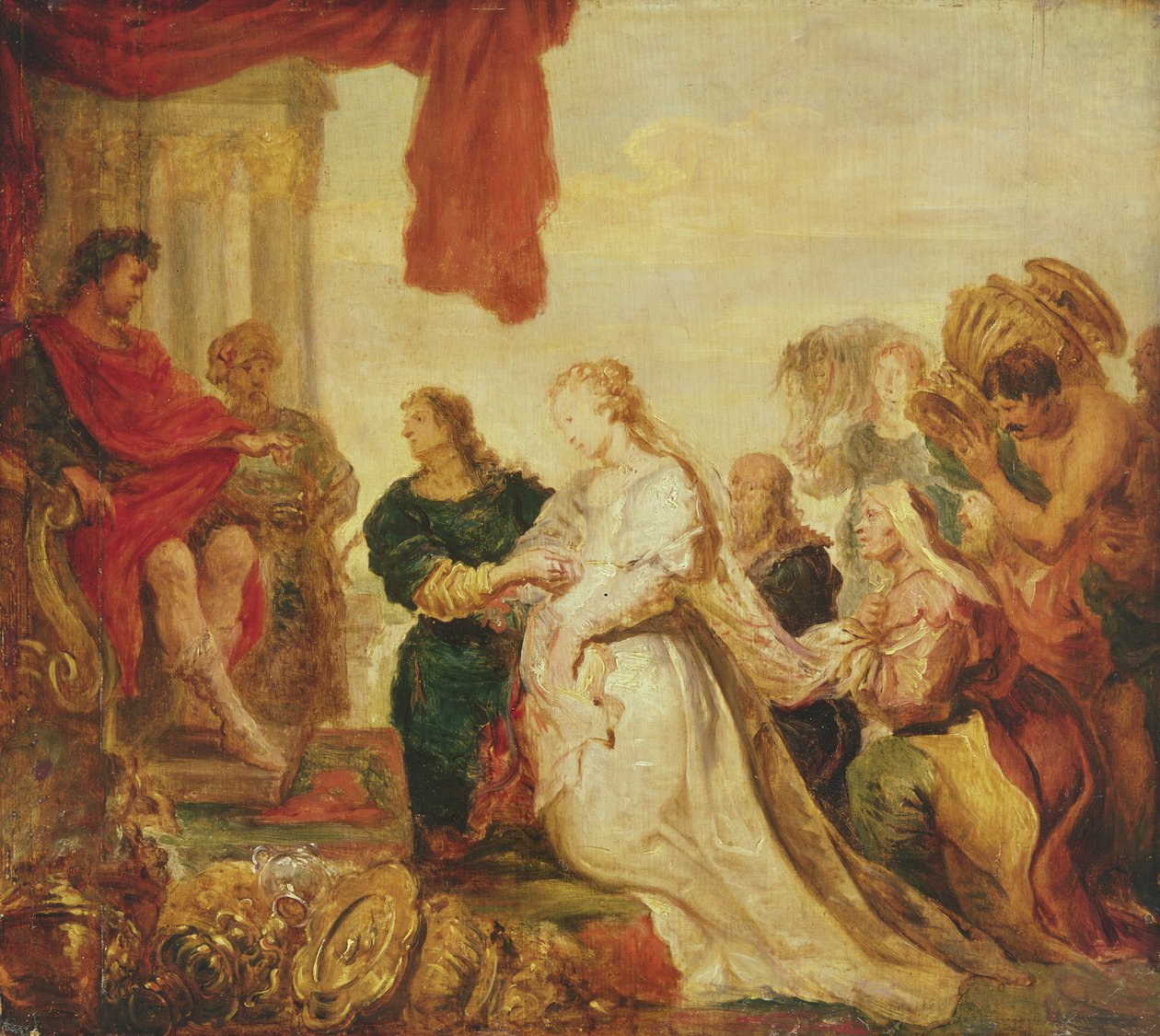Kontinensen til Scipio av Cornelis de Vos