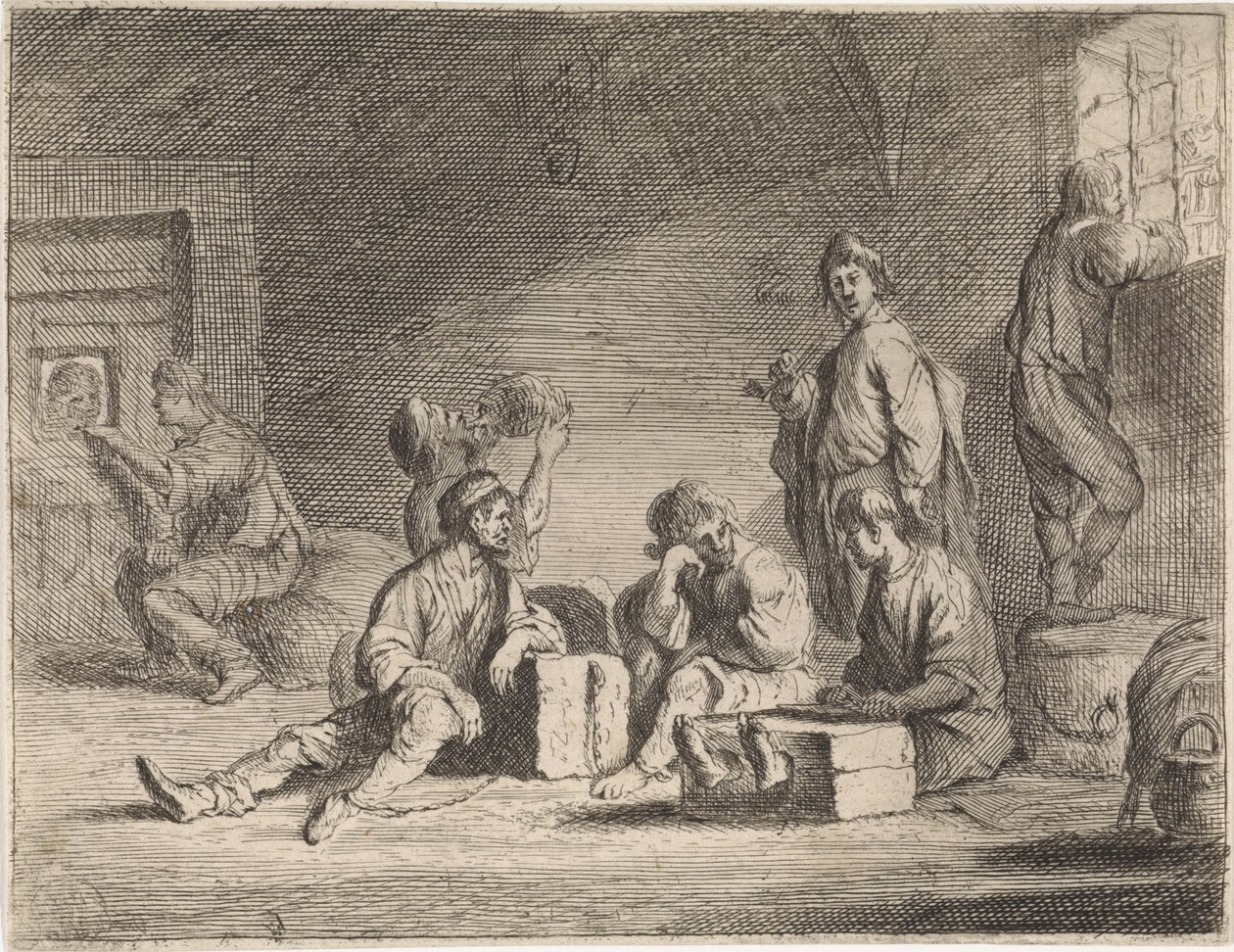 Fanger i fangehull Sjangerscener (serietittel) av Cornelis de Wael