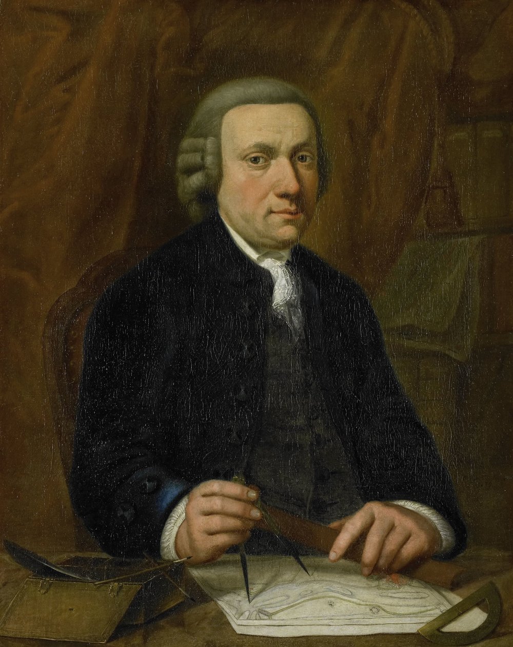 Portrett av Barend Goudriaan Ariesz. av Cornelis van Cuylenburgh (II)