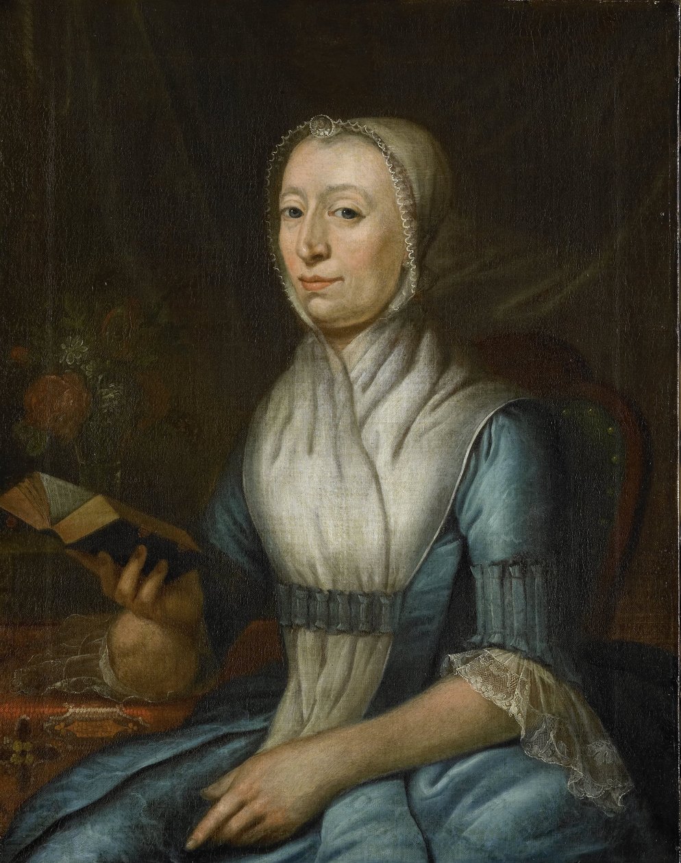 Portrett av Eva Goudriaan-de Veer av Cornelis van Cuylenburgh (II)