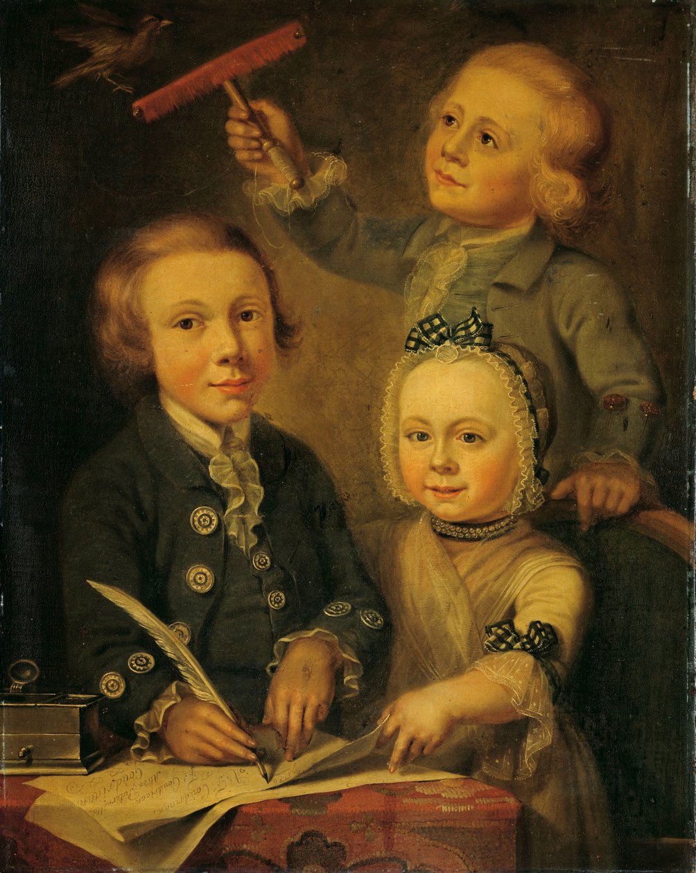 Portrett av barna til Barend Goudriaan av Cornelis van Cuylenburgh (II)