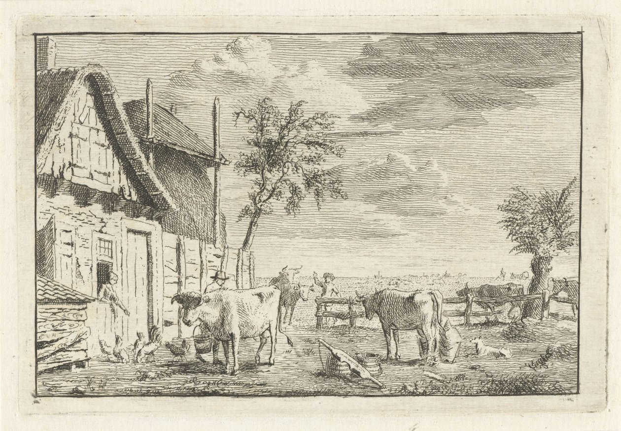 Gård av Cornelis van Noorde