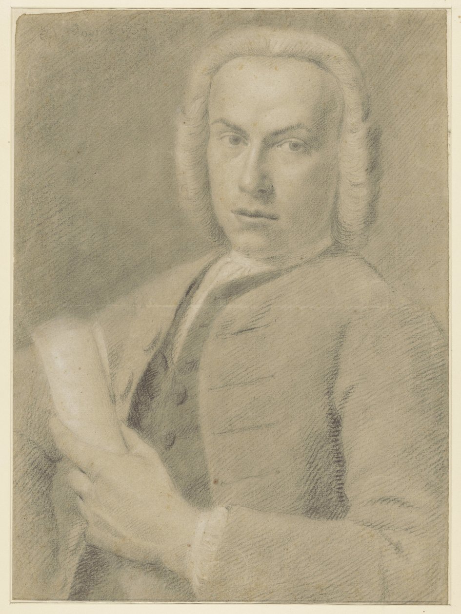 Selvportrett av Cornelis van Noorde av Cornelis van Noorde