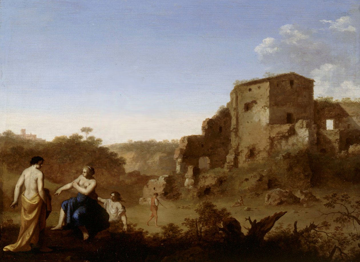 Badende kvinner av Cornelis van Poelenburch