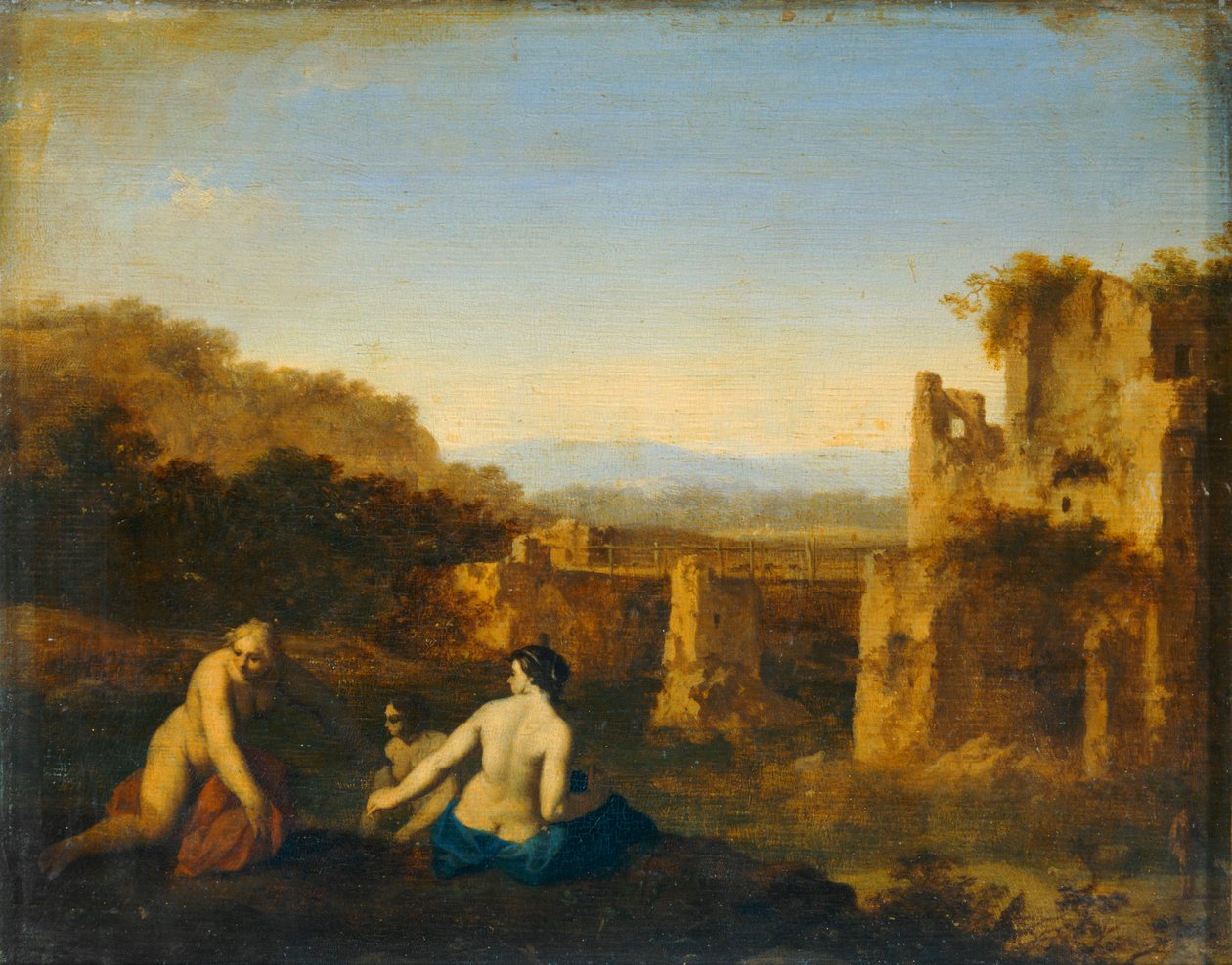  av Cornelis van Poelenburgh or Poelenburch