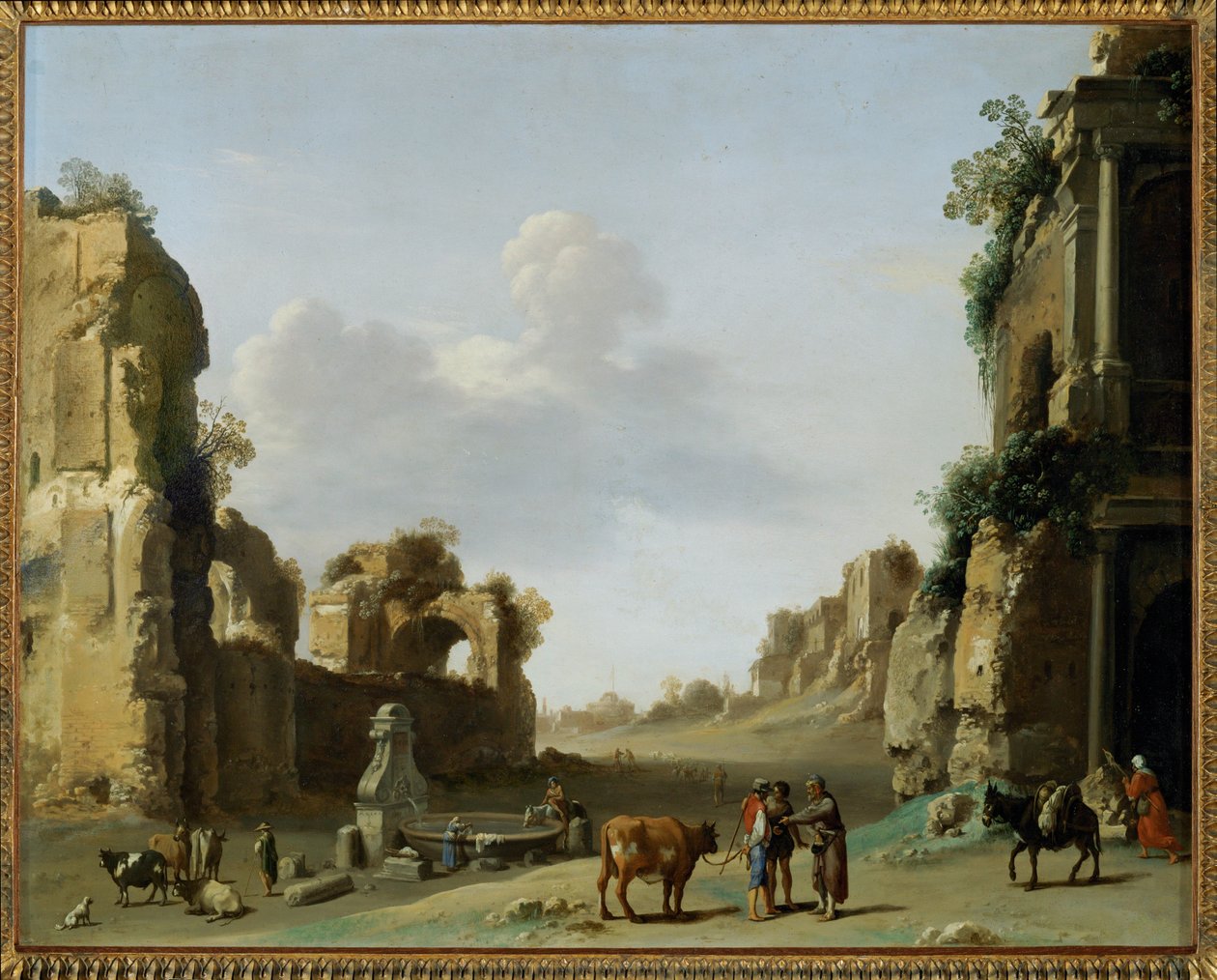  av Cornelis van Poelenburgh or Poelenburch