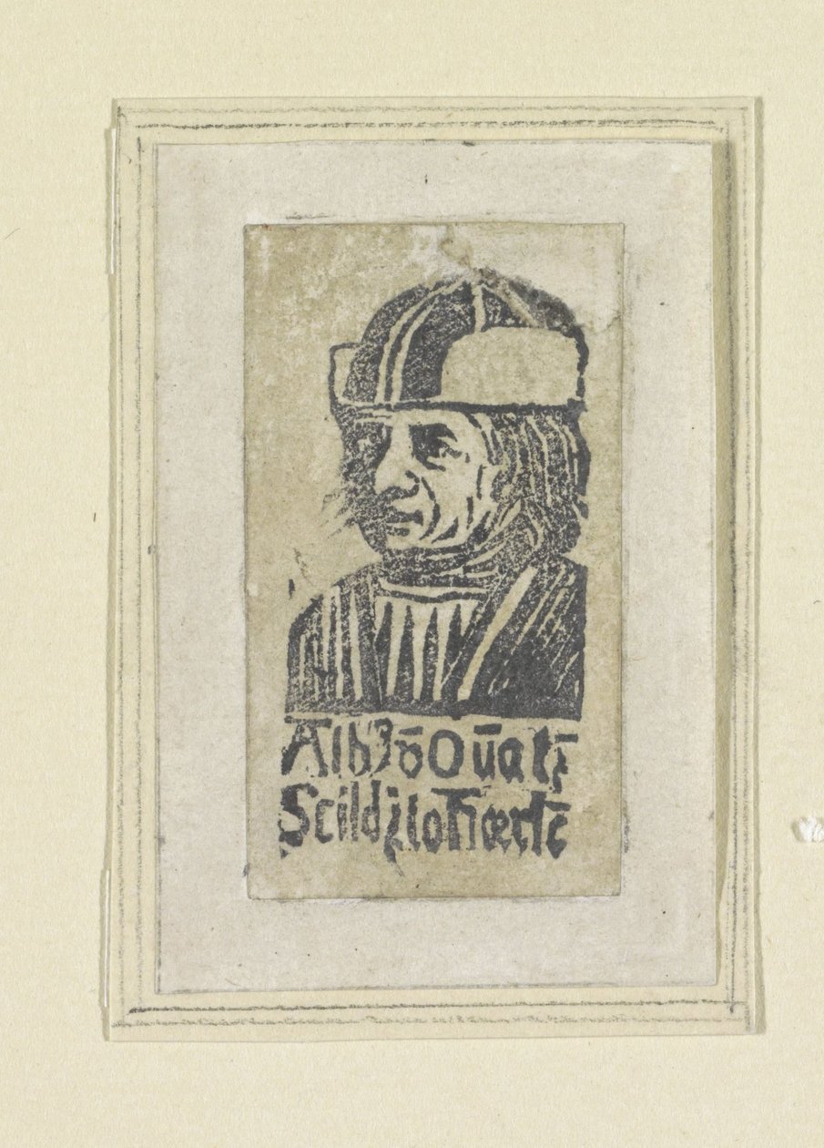 Portrett av Albert van Ouwater av Cornelis van den Berg