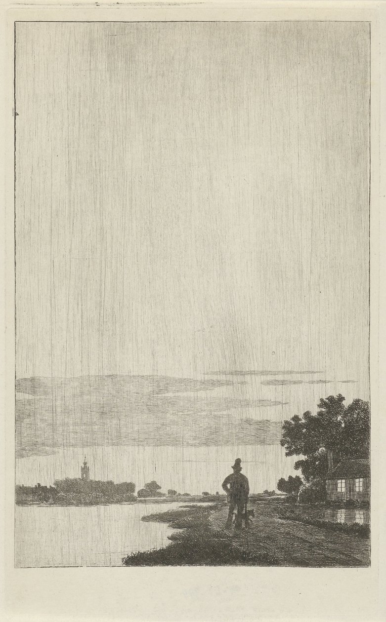 Donatis komet, 1858 av Cornelis van der Griendt