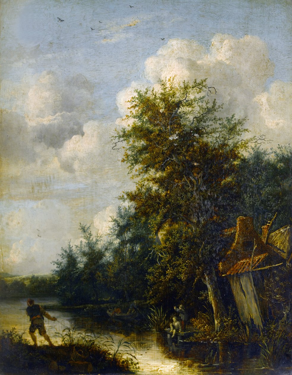 Et landskap, ca. 1650 av Cornelius Decker