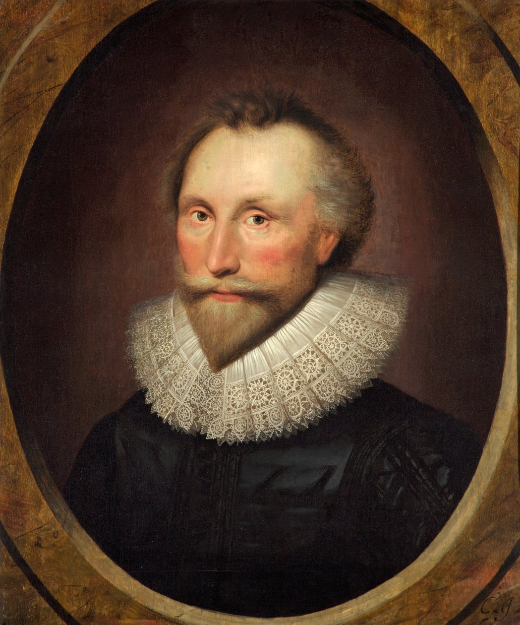 Portrett av en ukjent herre av Cornelius Janssen van Ceulen
