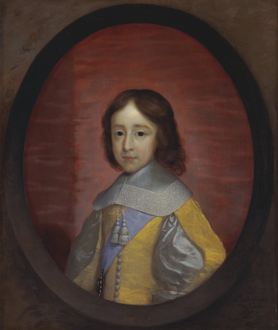 William III, prins av Orange, som barn av Cornelius I Johnson