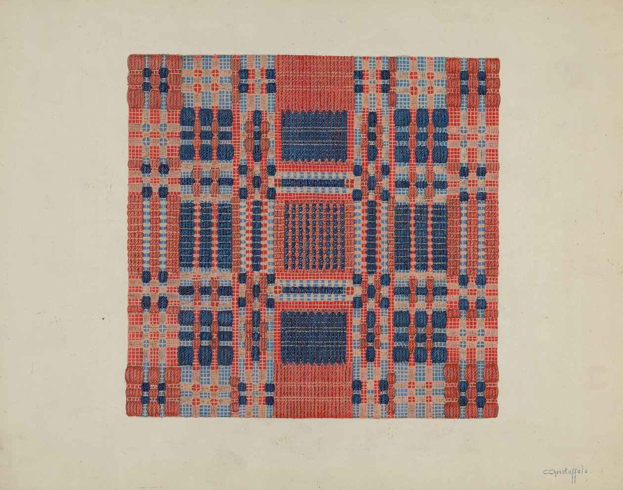 Coverlet (seksjon) av Cornelius Christoffels