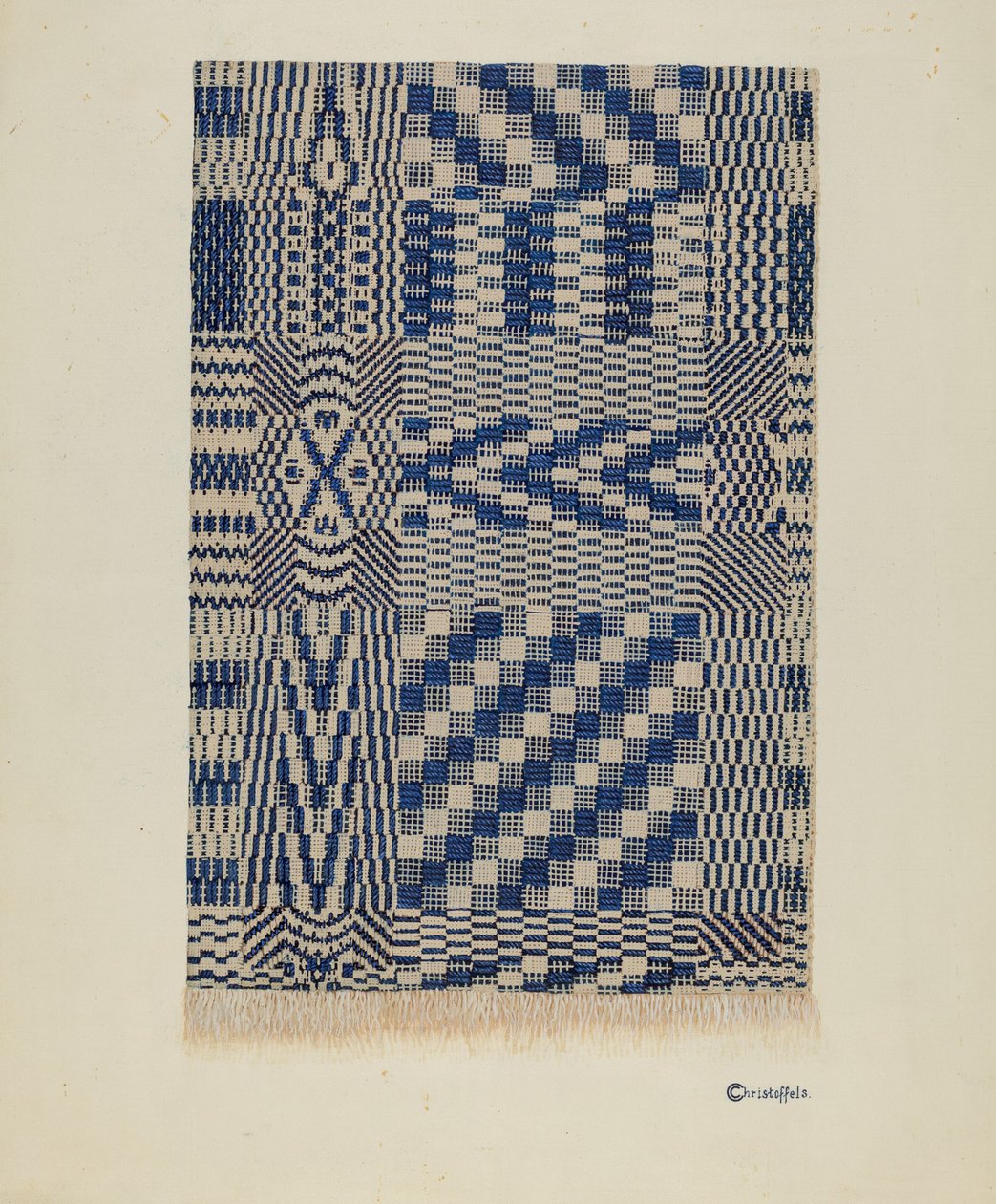 Coverlet av Cornelius Christoffels