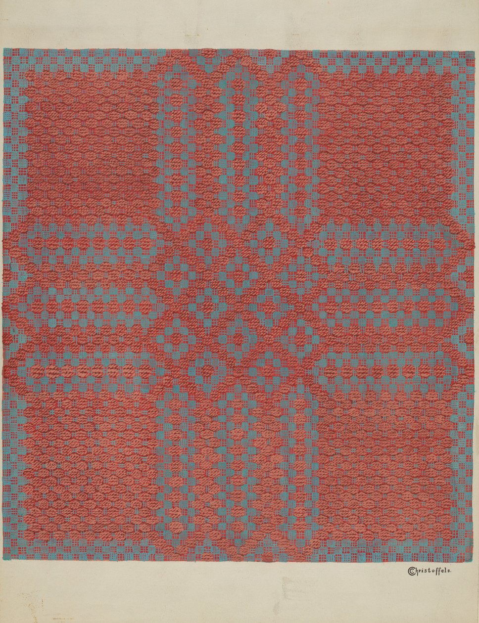 Coverlet av Cornelius Christoffels