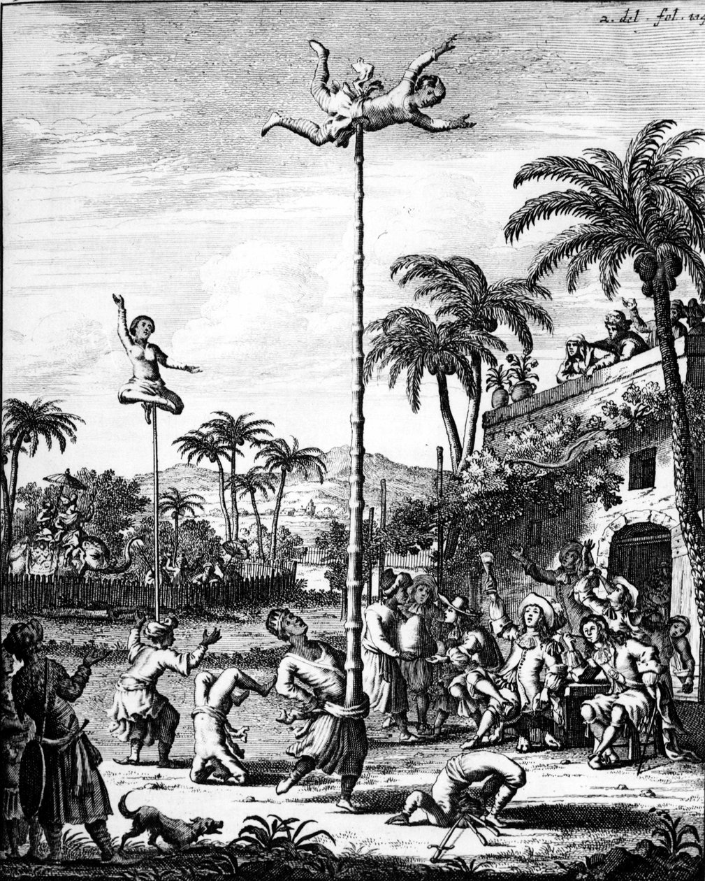 Discovery of the Indies: spill - i "" Voyages of W. Shouten in the East Indies", red. amsterdam av Cornelius Decker