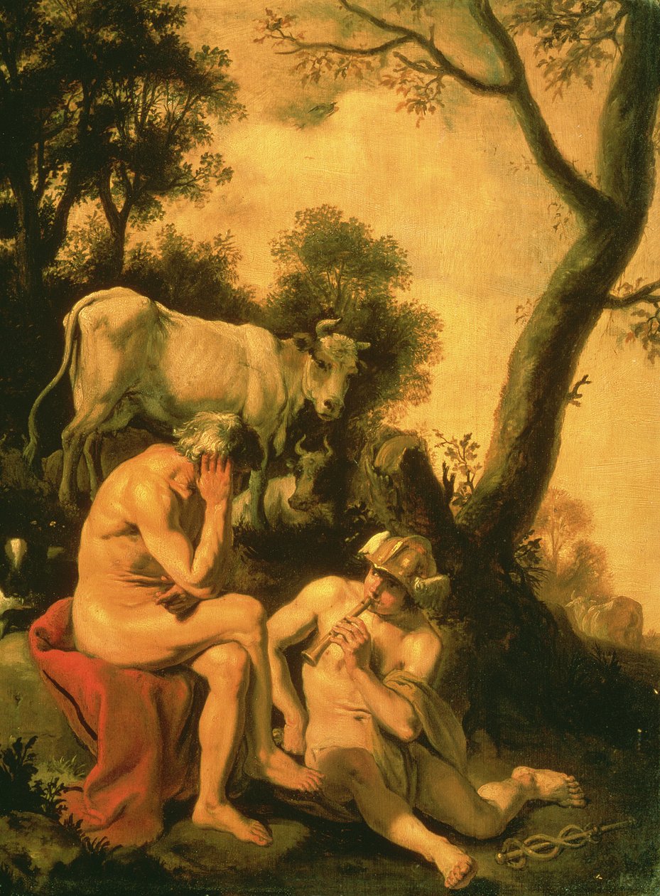 Mercury og Argus av Cornelius Holsteyn