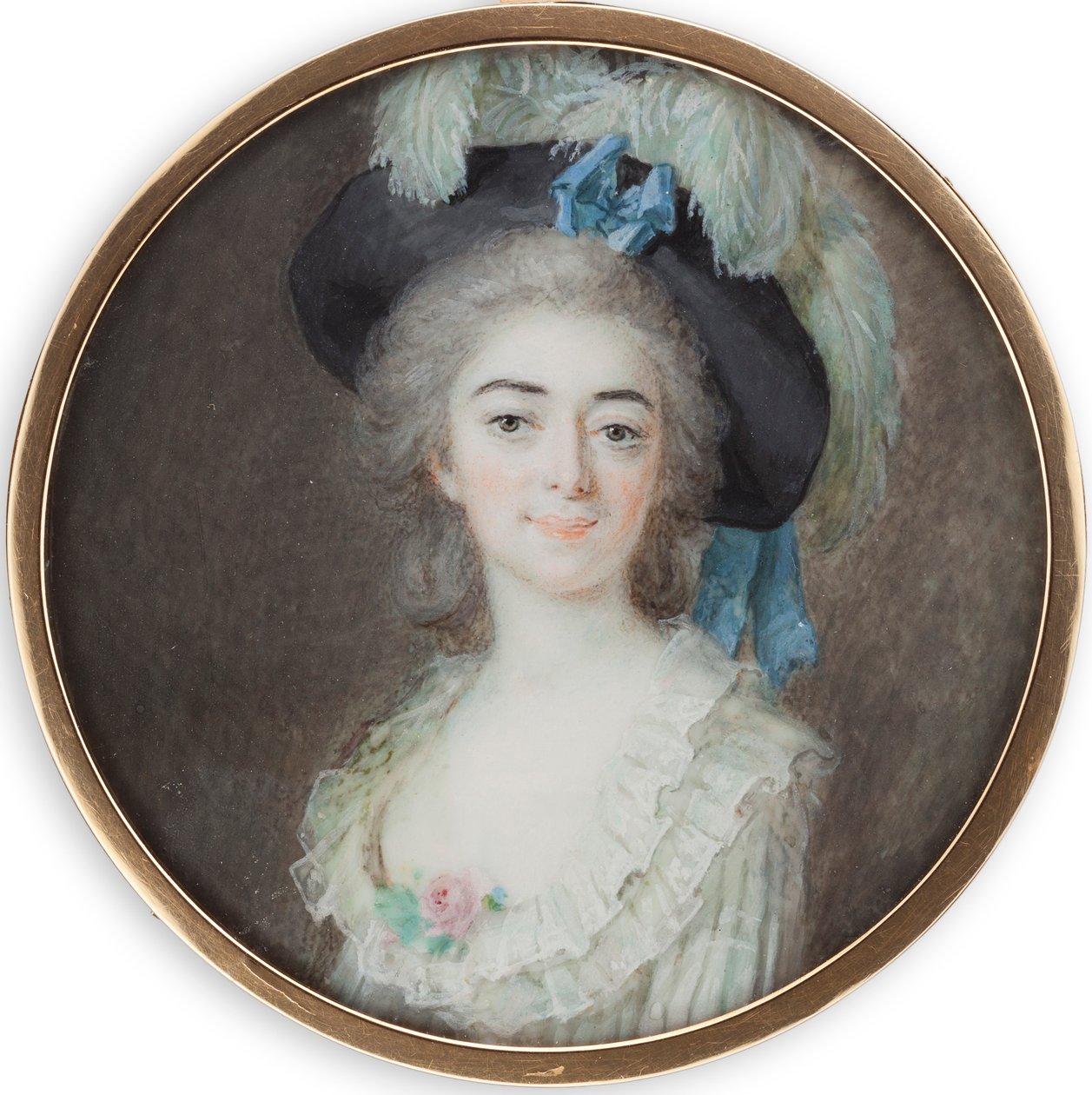 Portrett av ballettdanseren Giovanna Bassi 1762-1834, ca. 1780. av Cornelius Høyer