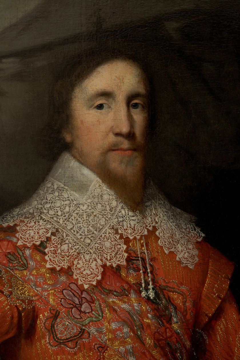 Sir Nicolas Crisp 1st Bt. (ca. 1599-1666), ca. 1599-1666 (olje på lerret) av Cornelius I (attr.to) Johnson