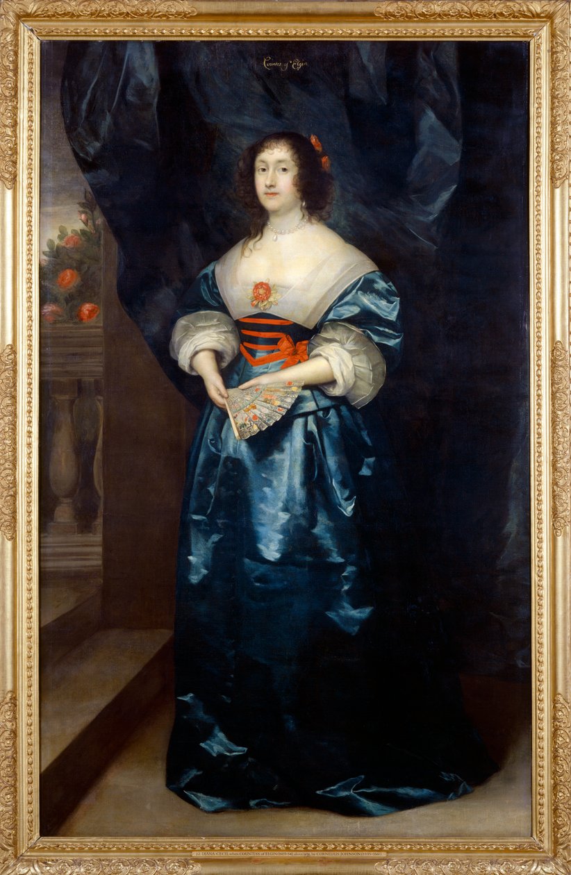 Diana Cecil ca. 1638 (olje på lerret) av Cornelius Janssen van Ceulen