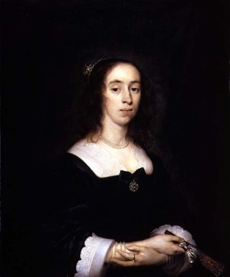 Portrett av en dame av Cornelius Janssen van Ceulen