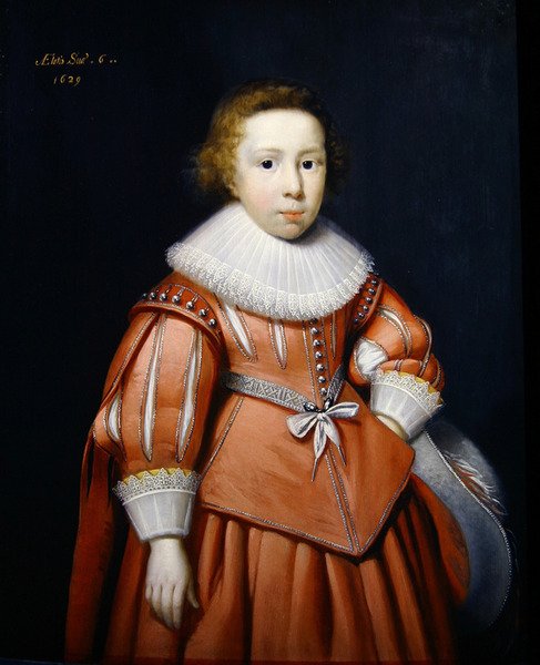 Portrett av en ung gutt av Cornelius Janssen van Ceulen