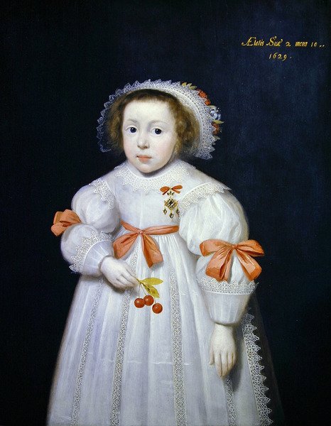 Portrett av en ung jente av Cornelius Janssen van Ceulen