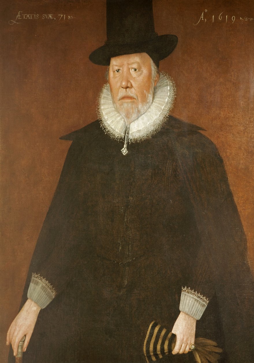 William Norwood, 1619 av Cornelius Janssen van Ceulen