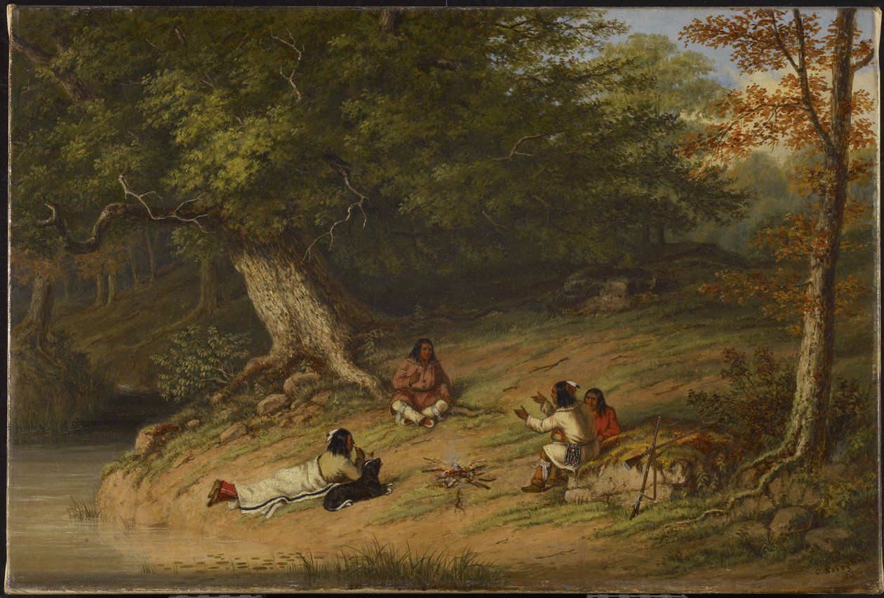Middagshvile av Cornelius Krieghoff