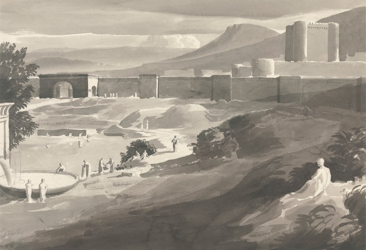 Klassisk studie av Cornelius Varley
