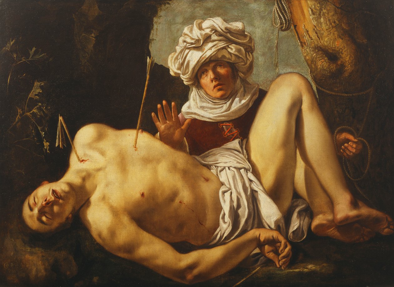 Saint Sebastian passet av Irene, 161- av Cornelius de Beer