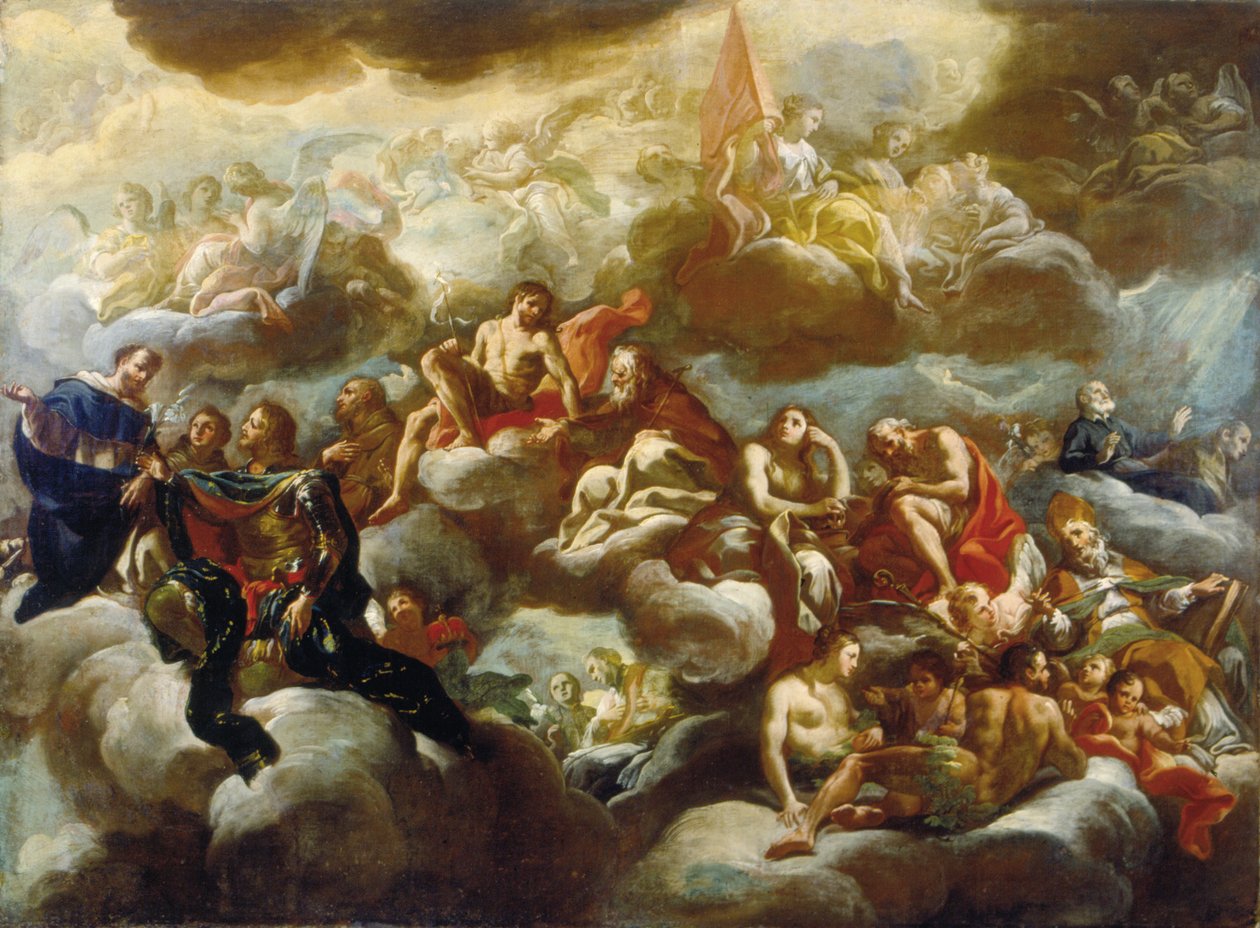 Nikotias apoteose av Corrado Giaquinto