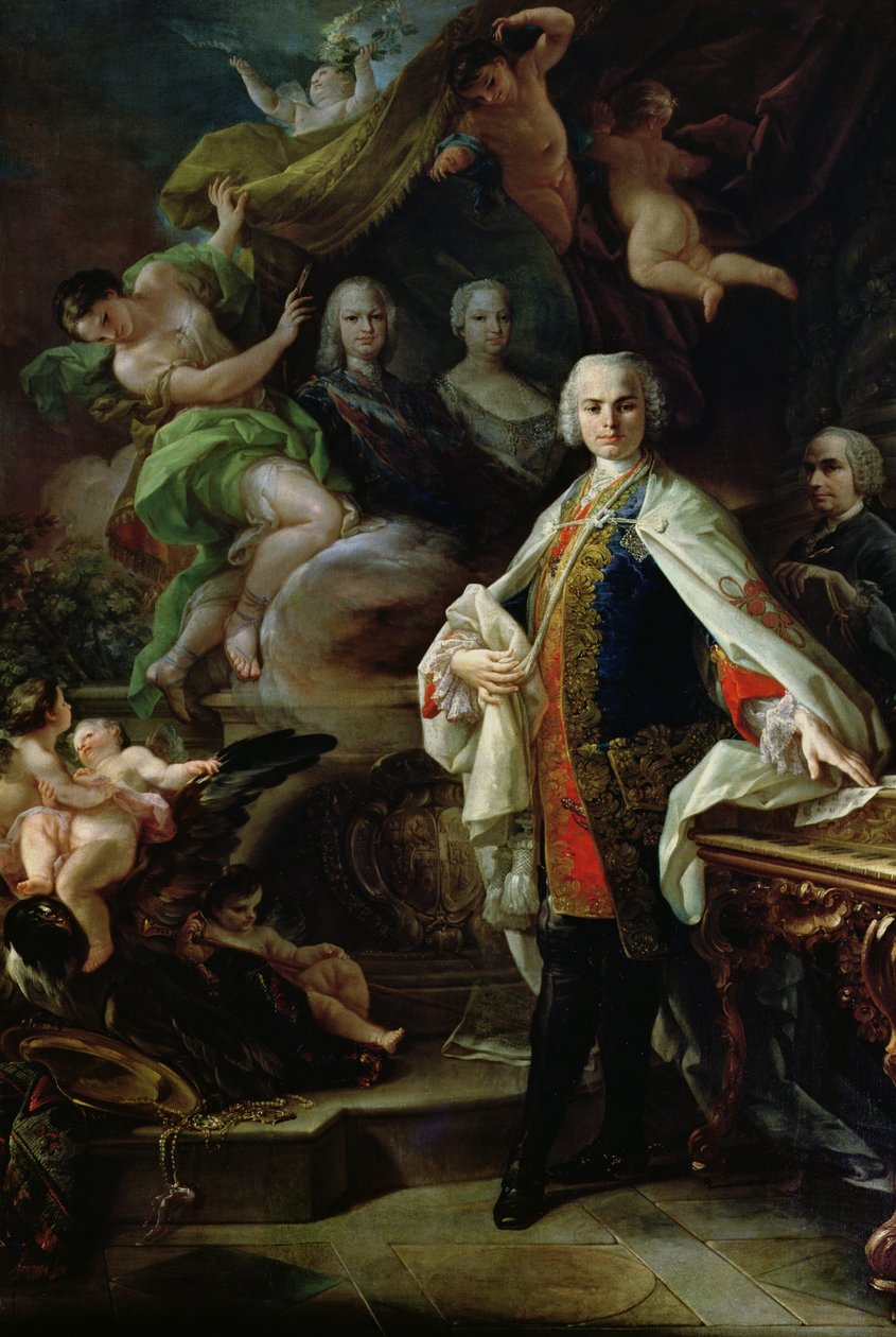 Portrett av Carlo Broschi (1705-82) 