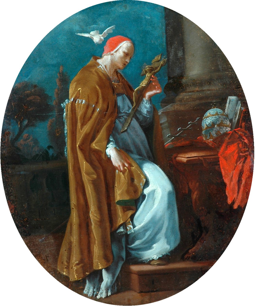St Gregory den store av Corrado Giaquinto