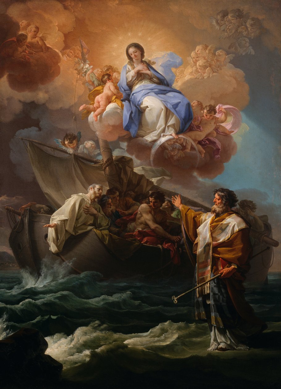St Nicholas redder de forliste av Corrado Giaquinto