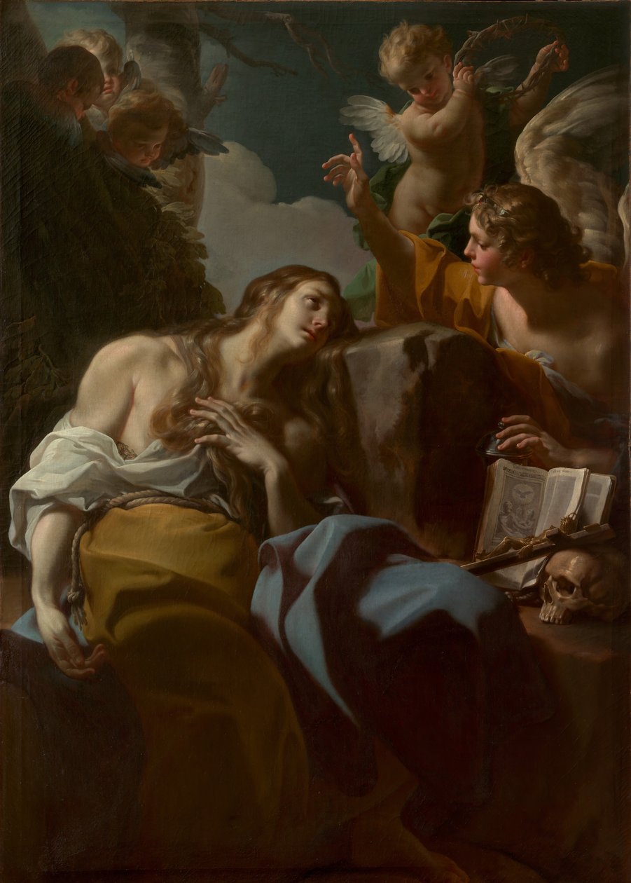 Den angrende Magdalen, ca. 1750. av Corrado Giaquinto