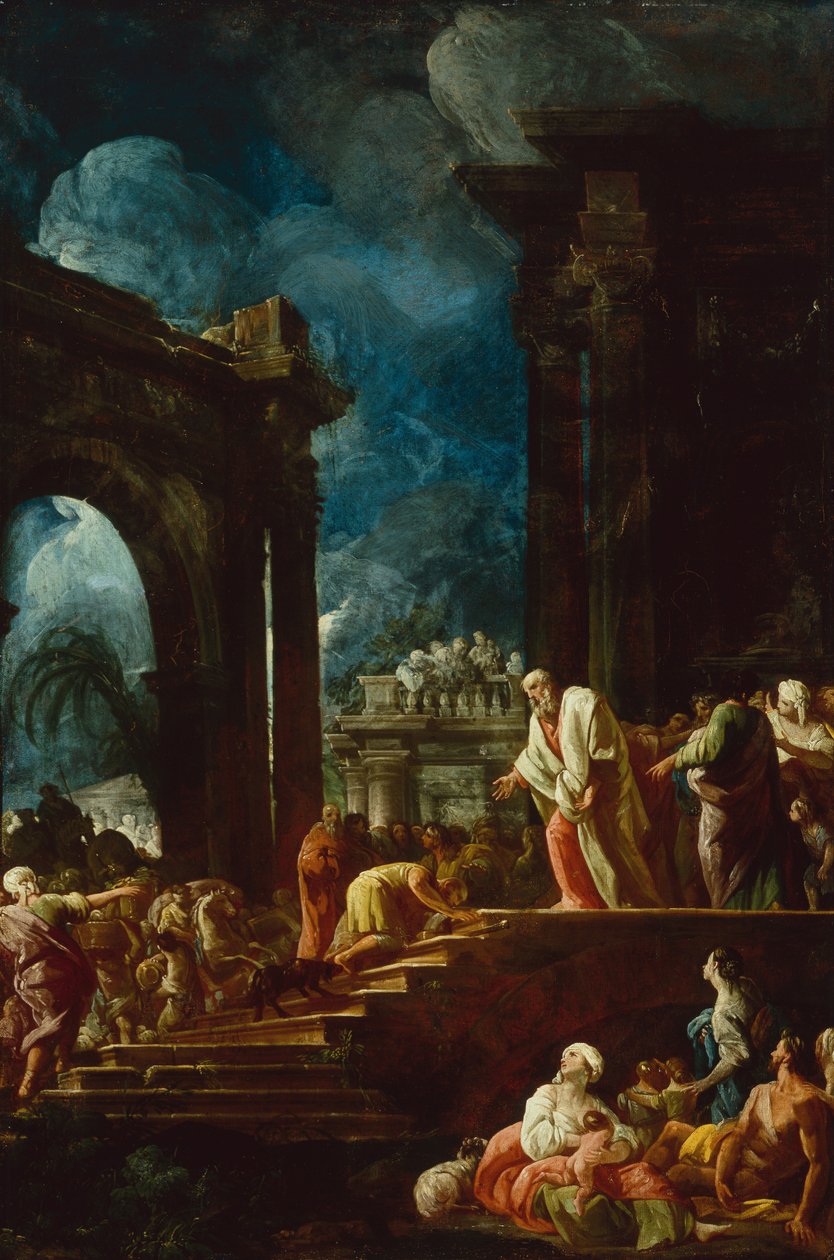 The Return of the Prodigal Son (olje på lerret) av Corrado Giaquinto