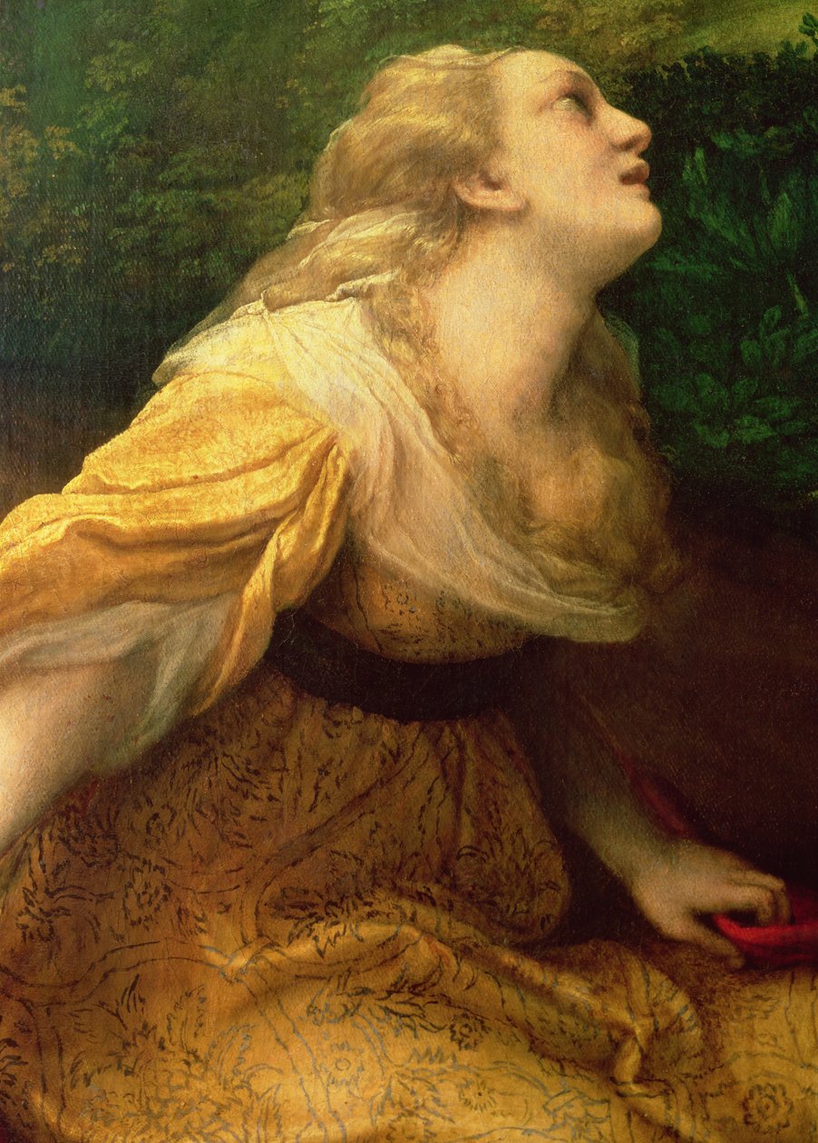 Noli Me Tangere, ca. 1534 (detalj av 38614) av Antonio da Correggio